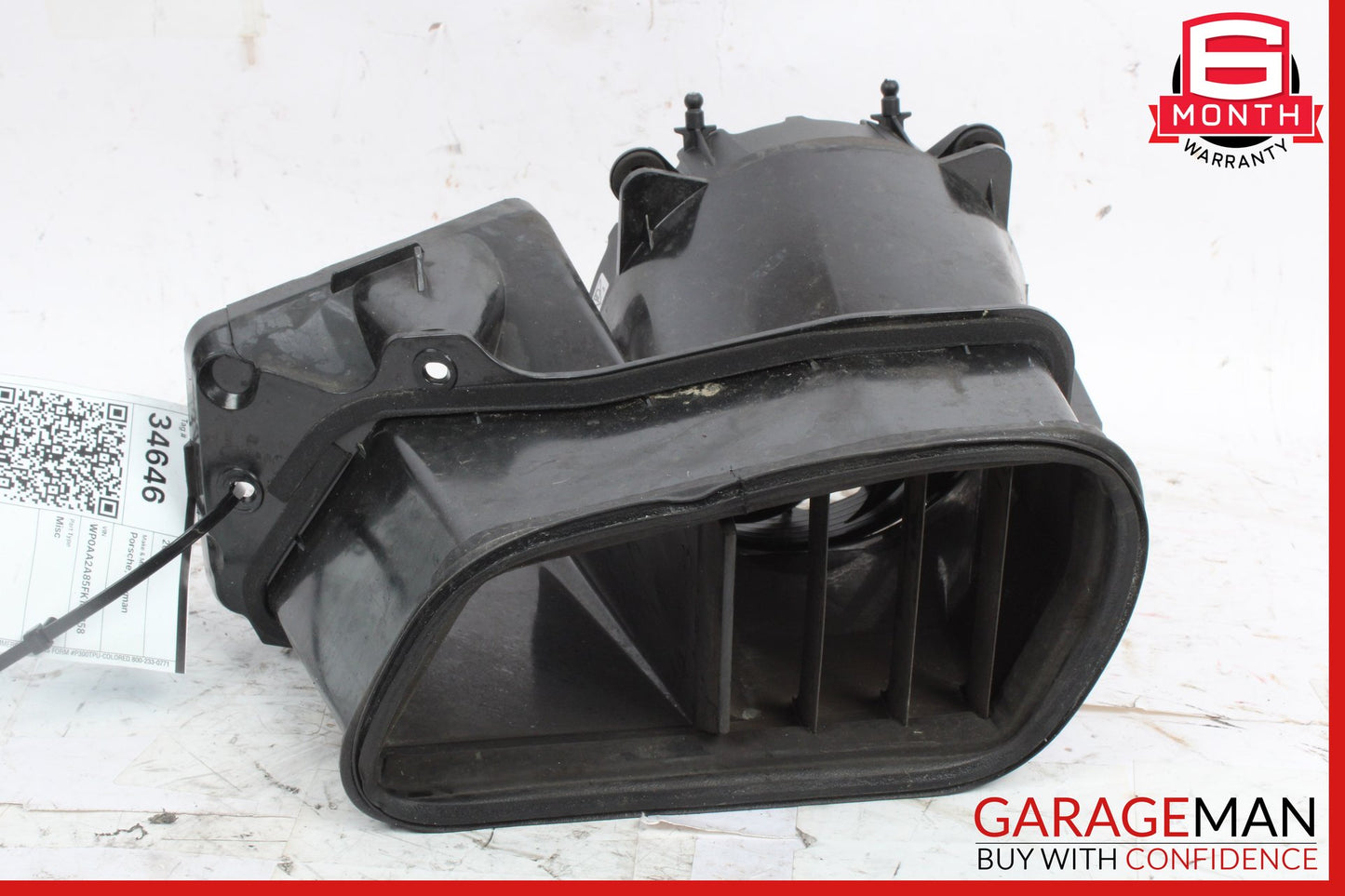 2013-2016 Porsche Cayman 981 Left Side Engine Air Intake Duct Fan 98150465704