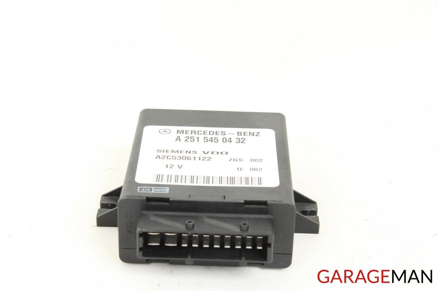 06-09 MERCEDES W251 R350 AIRMATIC SUSPENSION CONTROL MODULE 2515450432 OEM