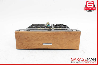 06-12 Mercedes X164 GL550 ML320 Center Console Tray Storage Compartment Wood OEM