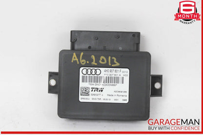 2012-2018 Audi A6 Electronic Parking Brake Control Module 4H0907801F Genuine
