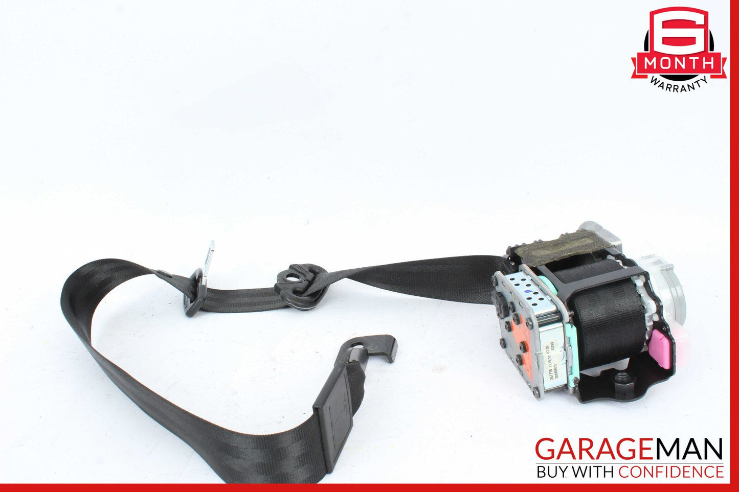 13-17 Audi Q5 Front Right Seatbelt Seat Belt Retractor Black OEM