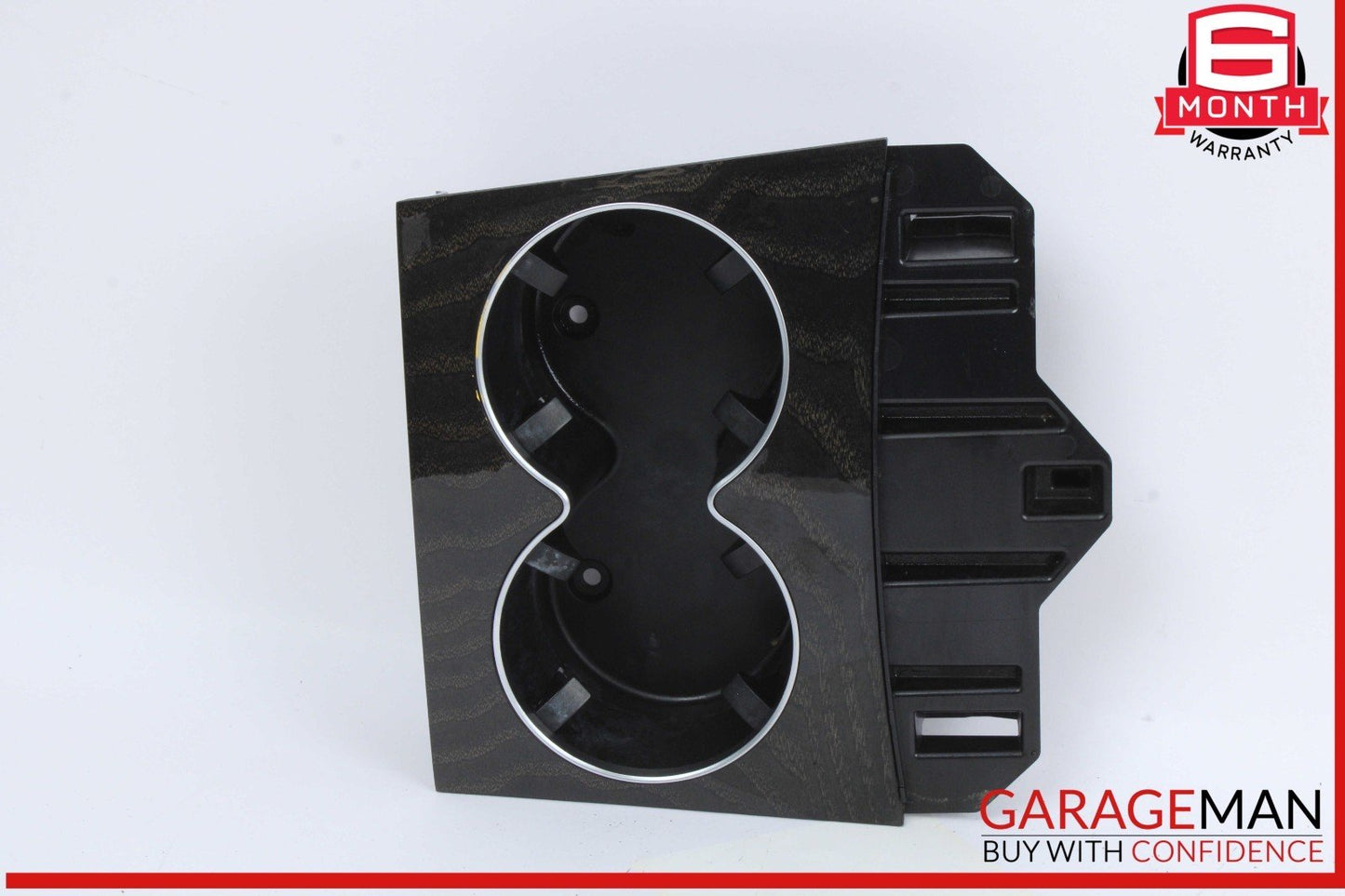 14-17 Mercedes W207 E400 E350 Center Console Cup Holder Compartment Wood OEM