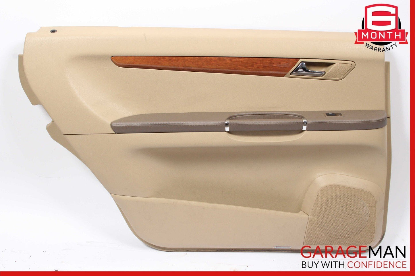 06-10 Mercedes W251 R500 Rear Left Driver Side Interior Door Panel OEM