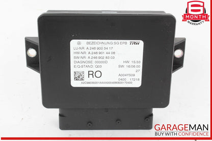 12-20 Mercedes W117 CLA250 SLK350 Hand Parking Brake Control Module Unit OEM
