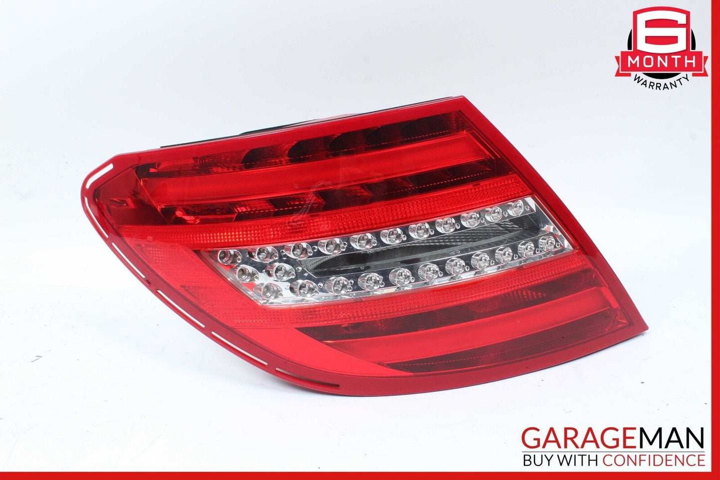 12-14 Mercedes W204 C250 Rear Left Driver Side Taillight Tail Light Lamp OEM