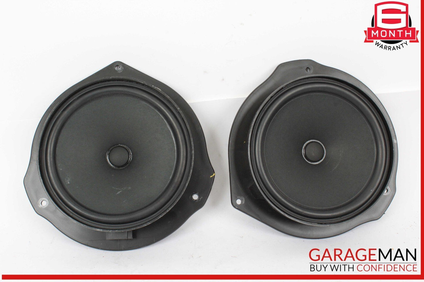 08-15 Mercedes X166 GL450 Rear Right & Left Door Sound Speakers Set of 2 OEM