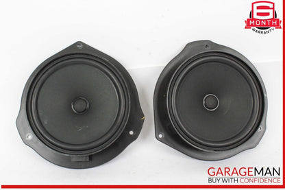 08-15 Mercedes X166 GL450 Rear Right & Left Door Sound Speakers Set of 2 OEM