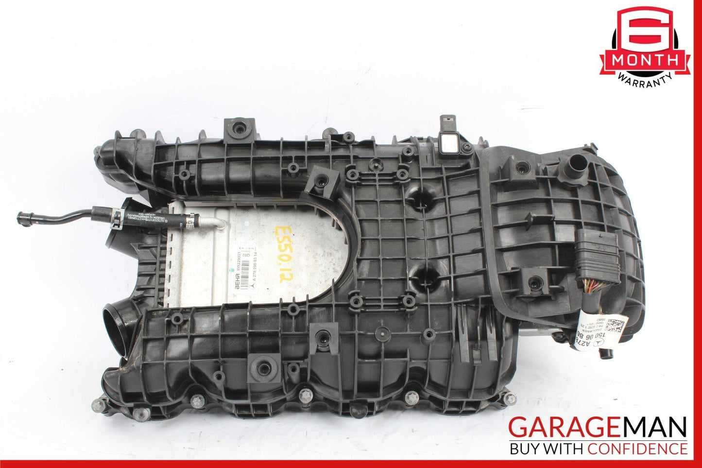 Mercedes E550 CLS550 Air Intake Manifold Distributor Engine Intercooler Radiator