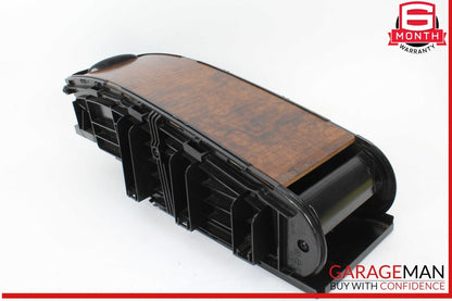 06-11 Mercedes W219 CLS500 Rear Center Console Armrest Arm Rest Wood OEM