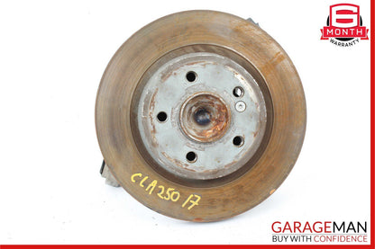 14-19 Mercedes W117 CLA250 Rear Left Wheel Spindle Knuckle Hub Rotor Disc OEM