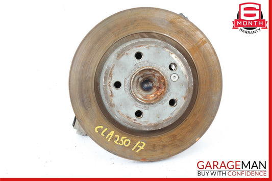 14-19 Mercedes W117 CLA250 Rear Left Wheel Spindle Knuckle Hub Rotor Disc OEM