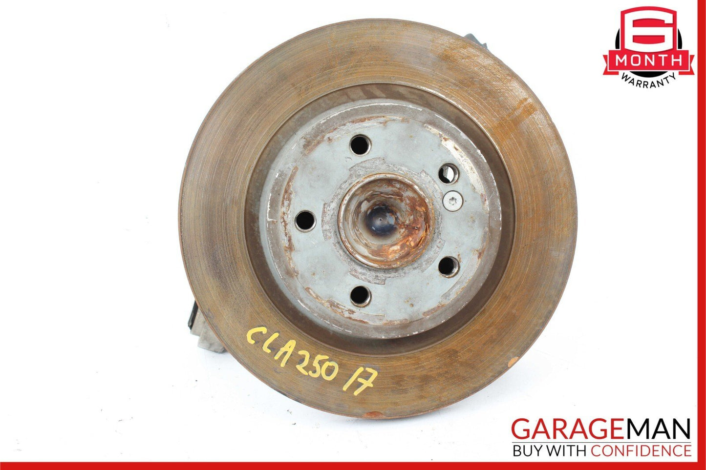 14-19 Mercedes W117 CLA250 Rear Left Wheel Spindle Knuckle Hub Rotor Disc OEM