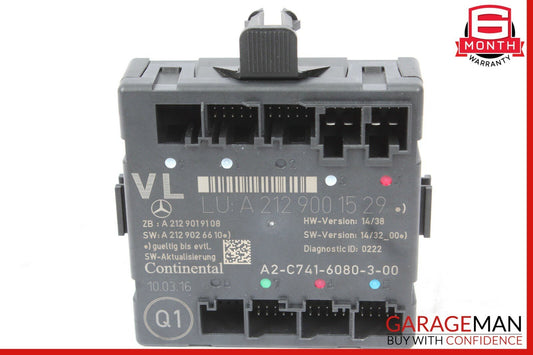 08-17 Mercedes W204 C250 Front Left Side Door Control Module 2129006318 OEM