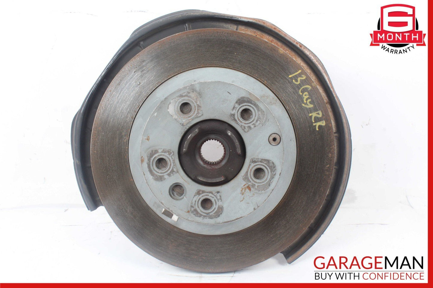 11-18 Porsche Cayenne 958 Rear Right Passenger Side Wheel Spindle Knuckle Hub