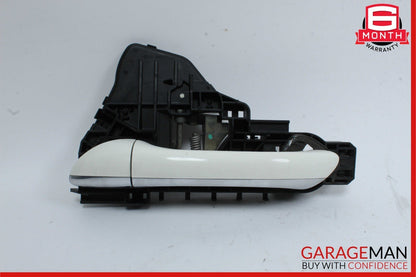 06-13 Mercedes X164 GL450 4MATIC Exterior Door Handle Rear Left Side White OEM