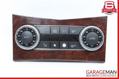 08-11 Mercedes W204 C300 AC A/C Heater Climate Temperature Switch Control Bezel