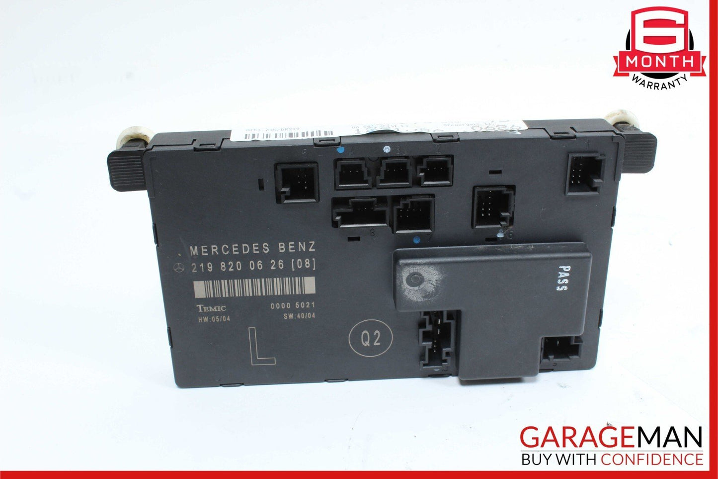 06-11 Mercedes W219 CLS550 CLS55 AMG Front Left Side Door Control Module Unit