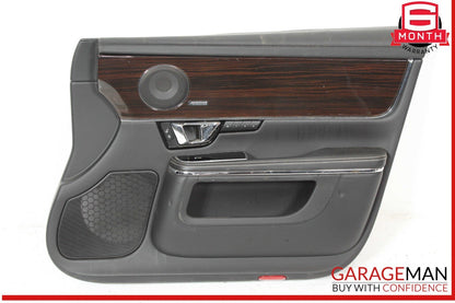 10-19 Jaguar XJ Front Right Passenger Side Door Panel Cover Black OEM