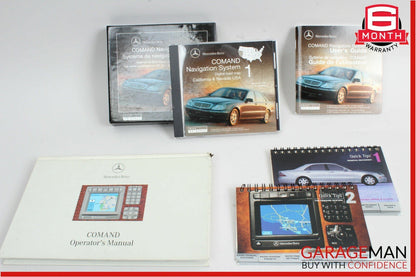 00-06 Mercedes W220 S430 Comand Navigation Operator's Owner User's Guide Disc