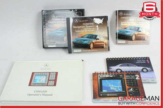 00-06 Mercedes W220 S430 Comand Navigation Operator's Owner User's Guide Disc