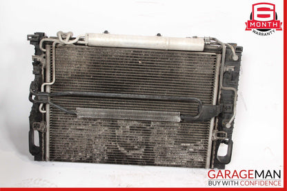 04-11 Mercedes W211 E320 Radiator AC A/C Condenser Transmission Cooling Assy