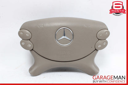 03-12 Mercedes SL500 E550 G500 G55 AMG Steering Wheel Airbag Air Bag Beige