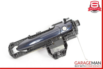 08-17 Mercedes X166 GL450 CLA250 E350 Front Left Side Exterior Door Handle Blue