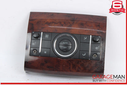 06-08 Mercedes W251 R350 4MATIC Rear AC Climate Cotrol Switch Panel w/ Trim OEM