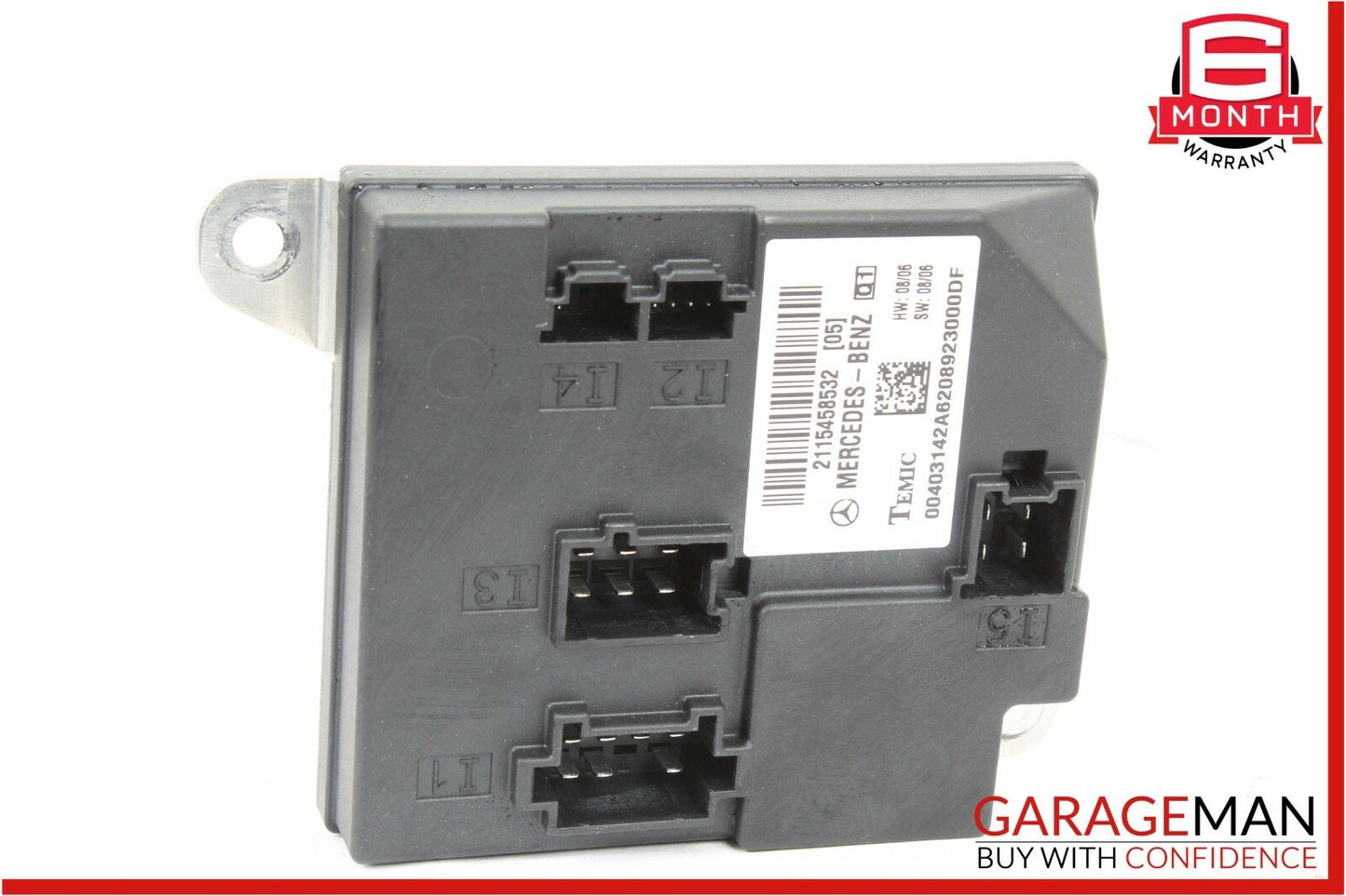 06-11 Mercedes W211 E350 E550 CLS63 AMG Body Control Module Unit BCM OEM