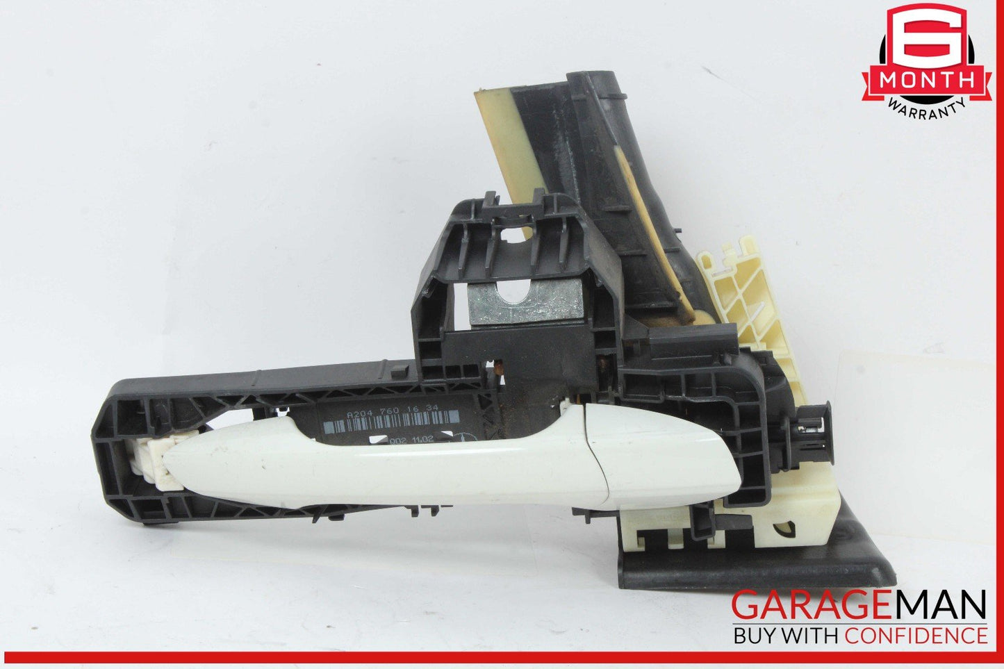 10-13 Mercedes W212 E350 Rear Right Door Handle White OEM