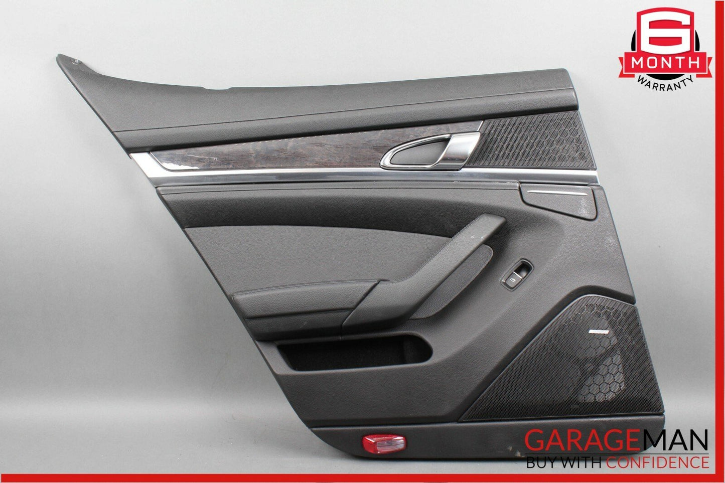 10-13 Porsche Panamera 970 Rear Left Driver Side Complete Interior Door Panel