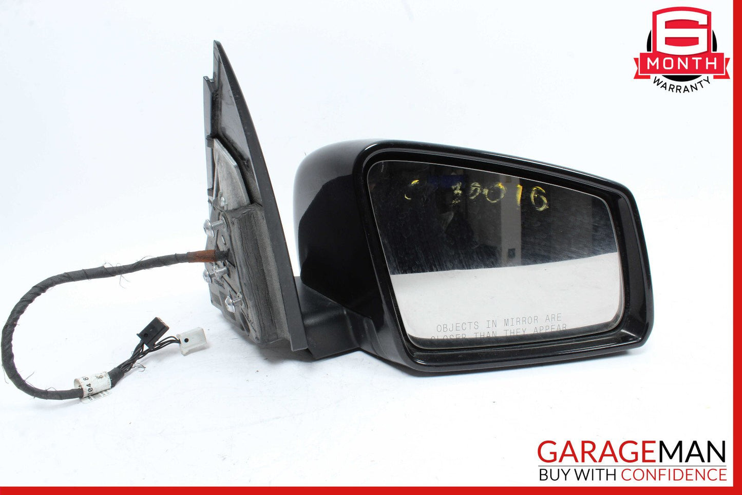 10-11 Mercedes W204 C300 Front Right Side Mirror Door Rear View Black OEM