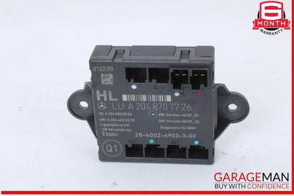 08-18 Mercedes X204 GLK350 Rear Left Driver Side Door Control Module Unit OEM