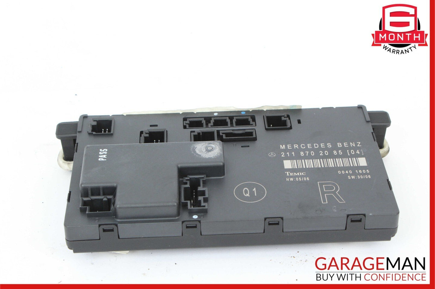 03-09 Mercedes W211 E320 E350 E550 Front Right Side Door Control Module Unit