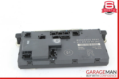 03-09 Mercedes W211 E320 E350 E550 Front Right Side Door Control Module Unit