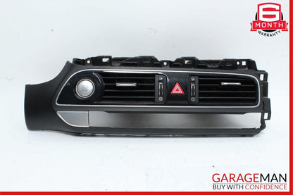 19-21 Genesis G70 Front Center Dash Dual A/C Air Vent Trim Panel Black OEM