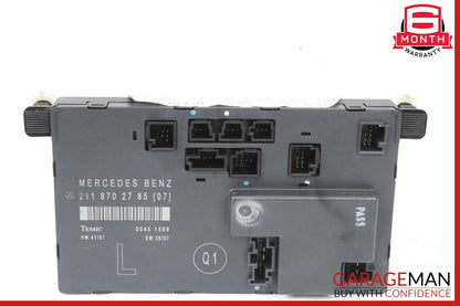 03-09 Mercedes W211 E320 E350 Front Left Driver Side Door Control Module OEM