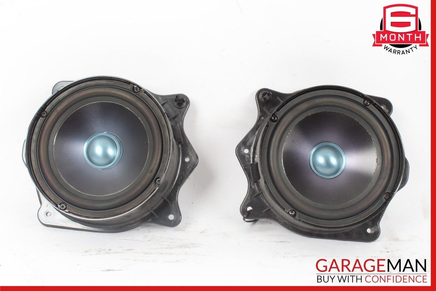 07-09 Mercedes W221 S550 Rear Left & Right Door Audio Sound Speaker Set of 2 OEM