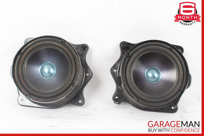 07-09 Mercedes W221 S550 Rear Left & Right Door Audio Sound Speaker Set of 2 OEM