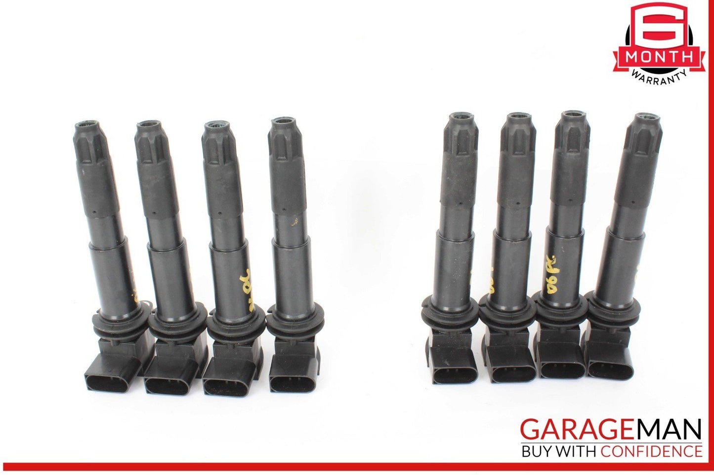 03-06 Porsche Cayenne 955 Ignition Coil Coils Set of 8 0040102012 OEM