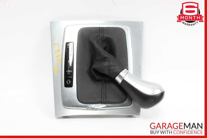 12-14 Mercedes W204 C250 Gear Shifter Selector Indicator Boot Knob Assy OEM