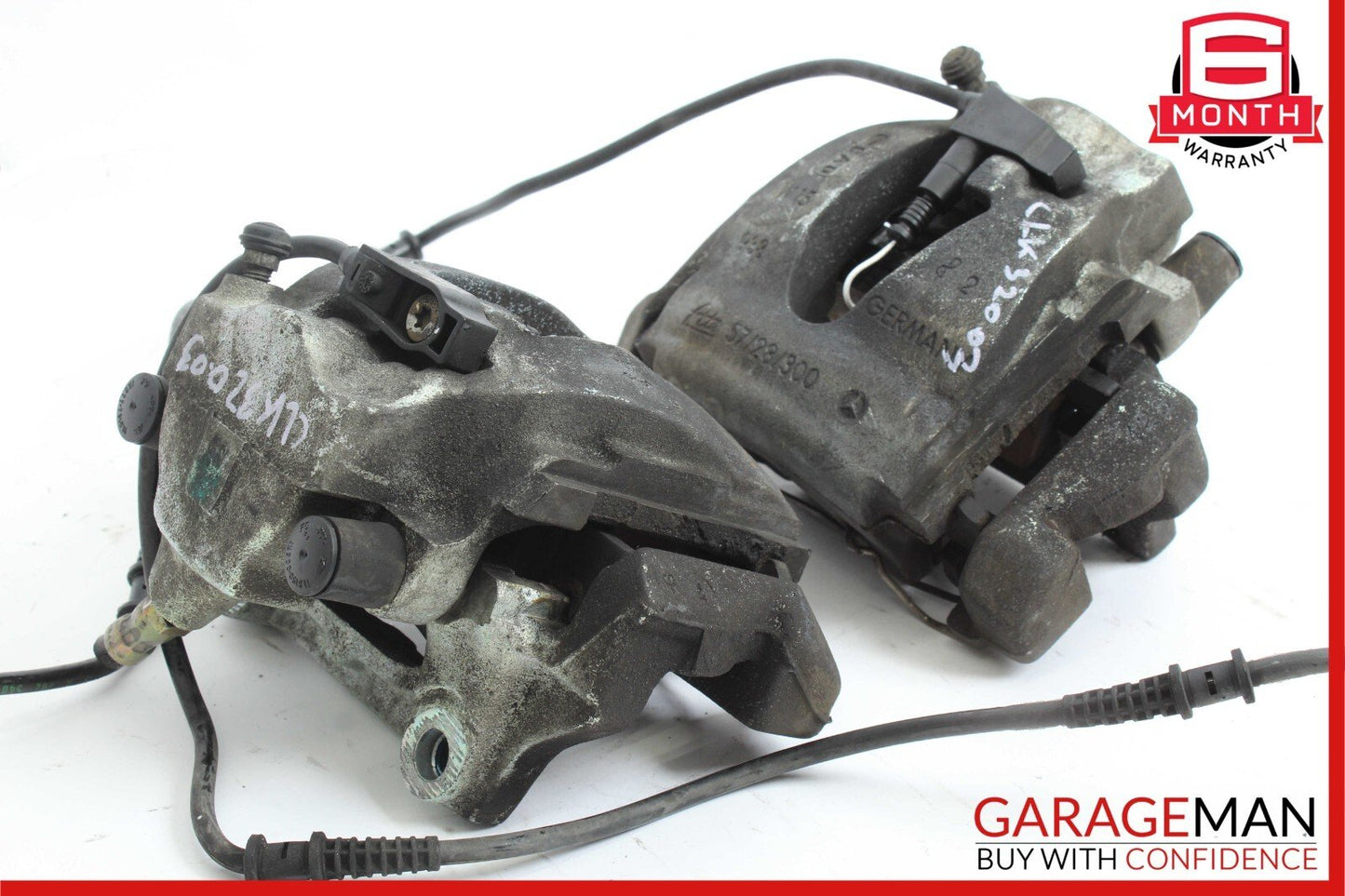 98-03 Mercedes W208 CLK320 Front Right & Left Brake Caliper Calipers OEM