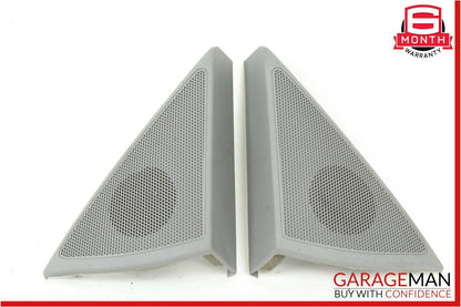 07-13 Mercedes W221 S550 Front Left & Right Side Door Tweeter Speaker Covers Set