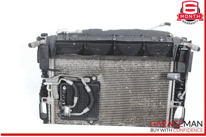 03-08 Mercedes W220 S55 AMG Engine Cooling Radiator AC A/C Condenser Assembly