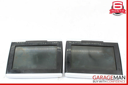 09-13 Mercedes X164 GL350 ML550 R350 Headrest Screen Monitor Display Set OEM