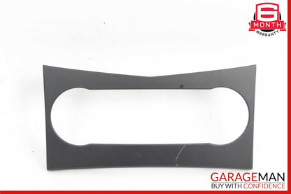 10-12 Mercedes X204 GLK350 Dash AC A/C Climate Control Switch Trim Bezel Black