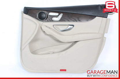 16-19 Mercedes X253 GLS300 Front Right Side Interior Door Trim Panel OEM
