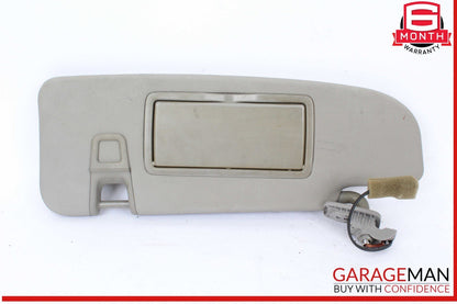 17-22 Alfa Romeo Giulia Front Left Driver Side Sun Visor Sunvisor Gray OEM