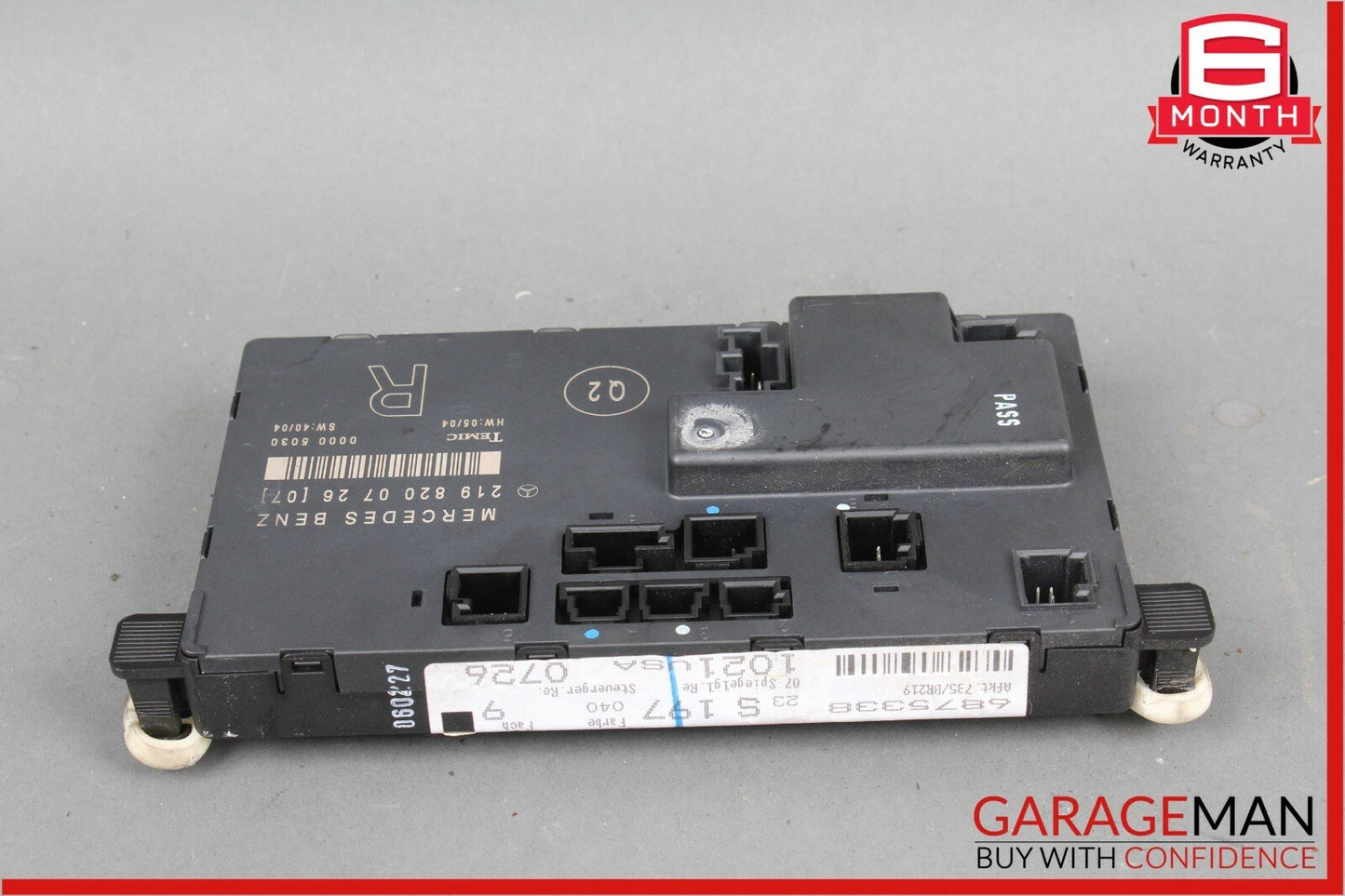 06-11 Mercedes W219 CLS55 Front Right Passenger Door Control Module OEM
