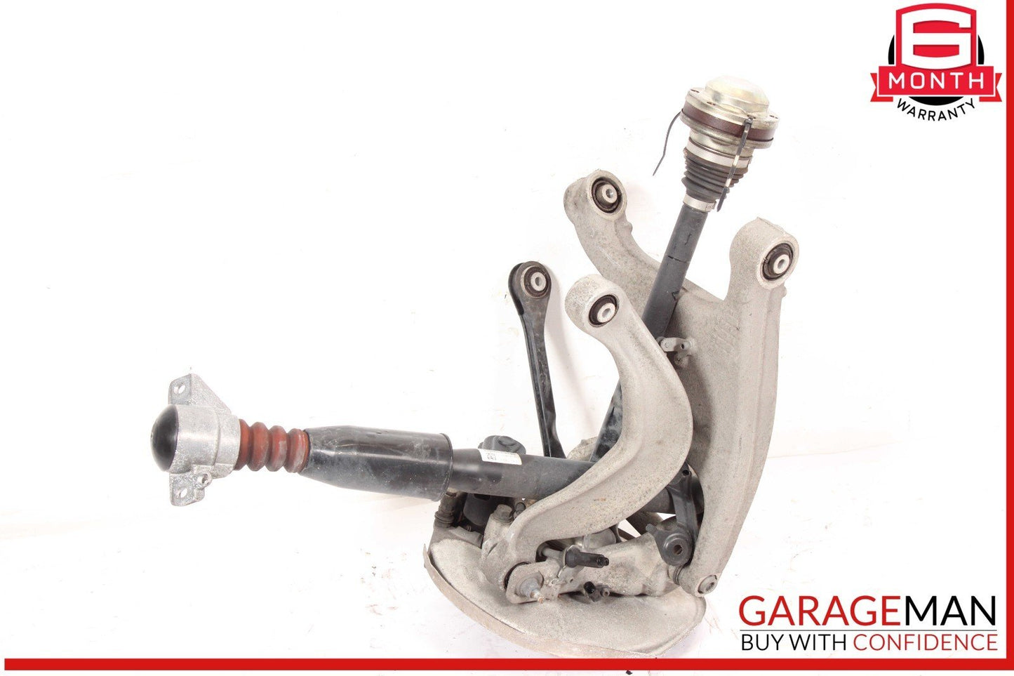 09-18 Audi Q5 A6 A7 Rear Left Side Spindle Knuckle Wheel Hub Assembly OEM